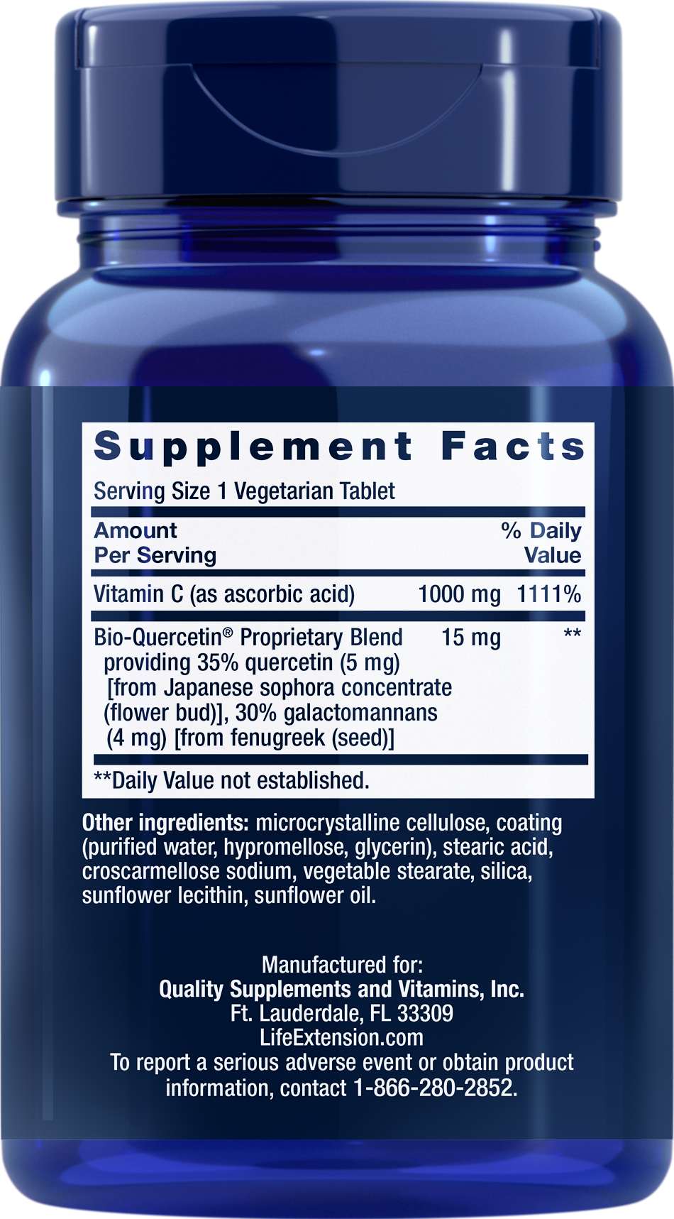 Vitamin C and Bio-Quercetin Phytosome, 60 tabs